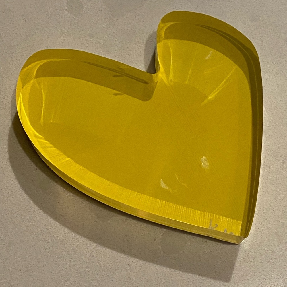 Yellow heart